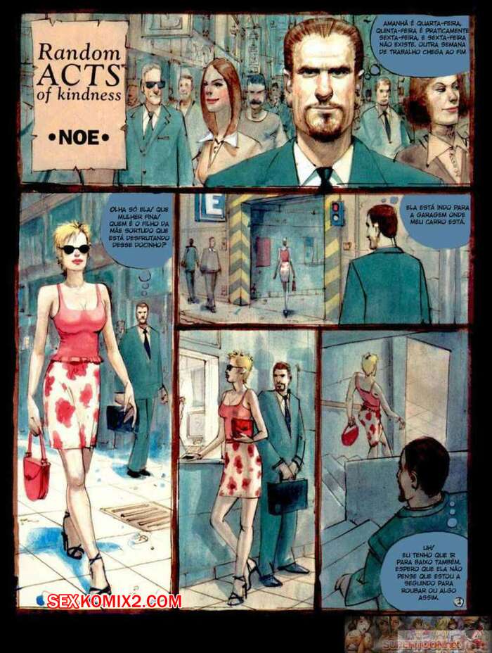 Porno comic Random acts of kindness