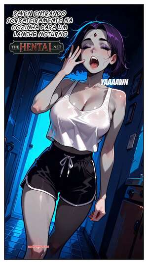 Porno comic Raven Sneaking Into The Kitchen For a Late Night Snack. Mittoshura