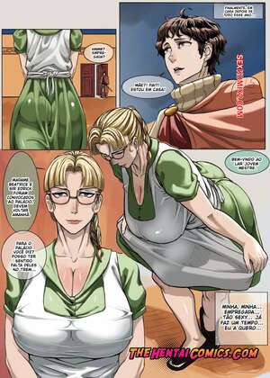 Porno comic Reunion with lovely servant Porno comic Reunion with lovely servant