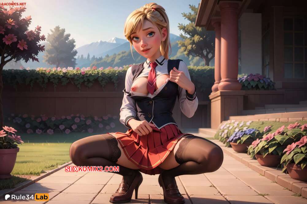 Porno comic Riley Andersen in a Bible Black Uniform. Rule34Lab