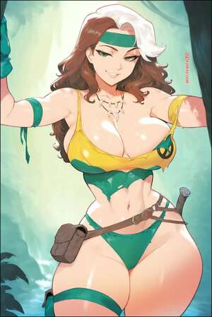 Porno comic Rogue Savage Land. Milfanimee