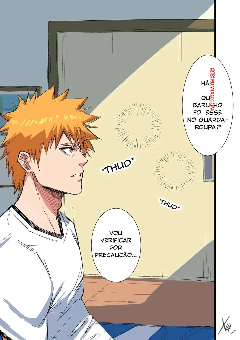 Porno comic Rukia x Ichigo. Bleach. XHA Art
