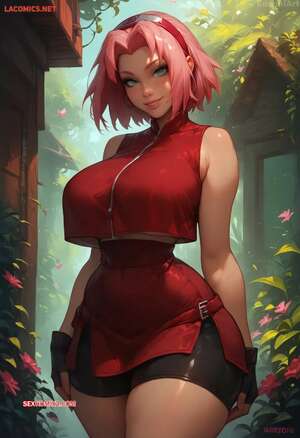 Porno comic Sakura. EdenAiArt