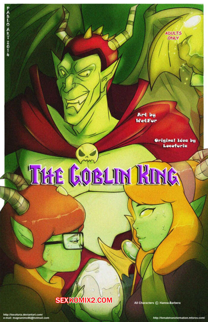 Porno comic Scooby Doo. The Goblin King
