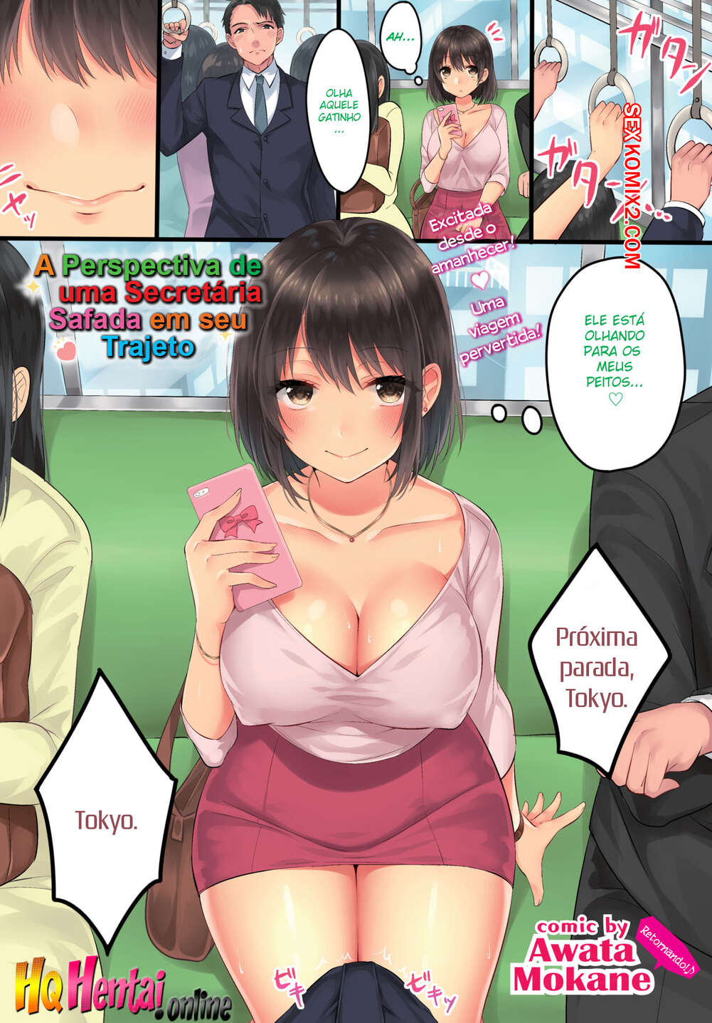 Porno comic Secretária Safada