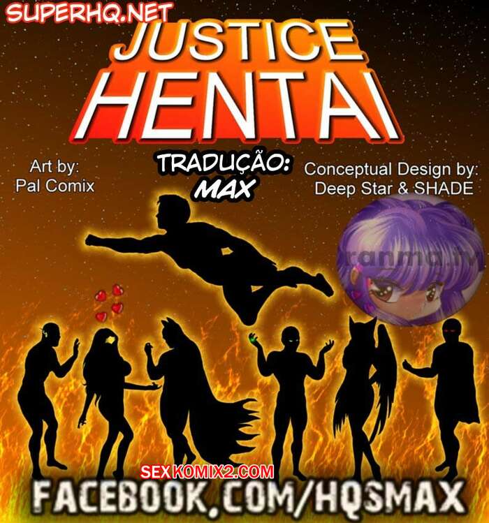 Porno comic Sexo e Putaria na Liga da Justiça 1