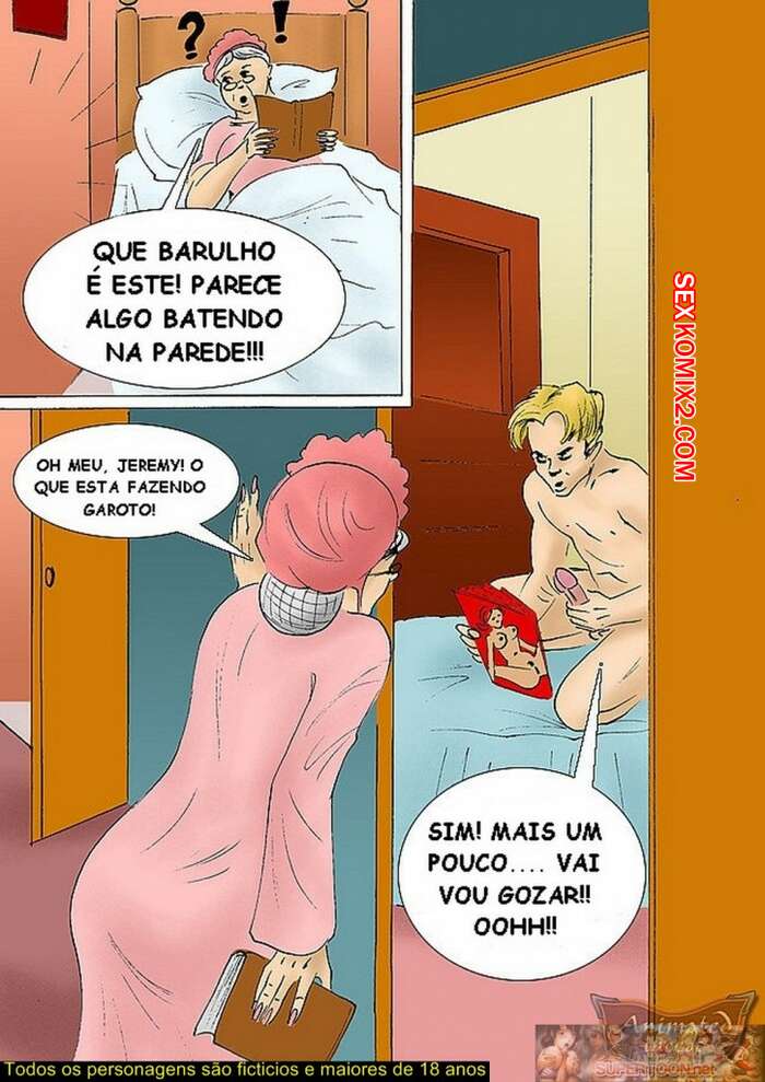Porno comic Sexo gostoso com a Vovo