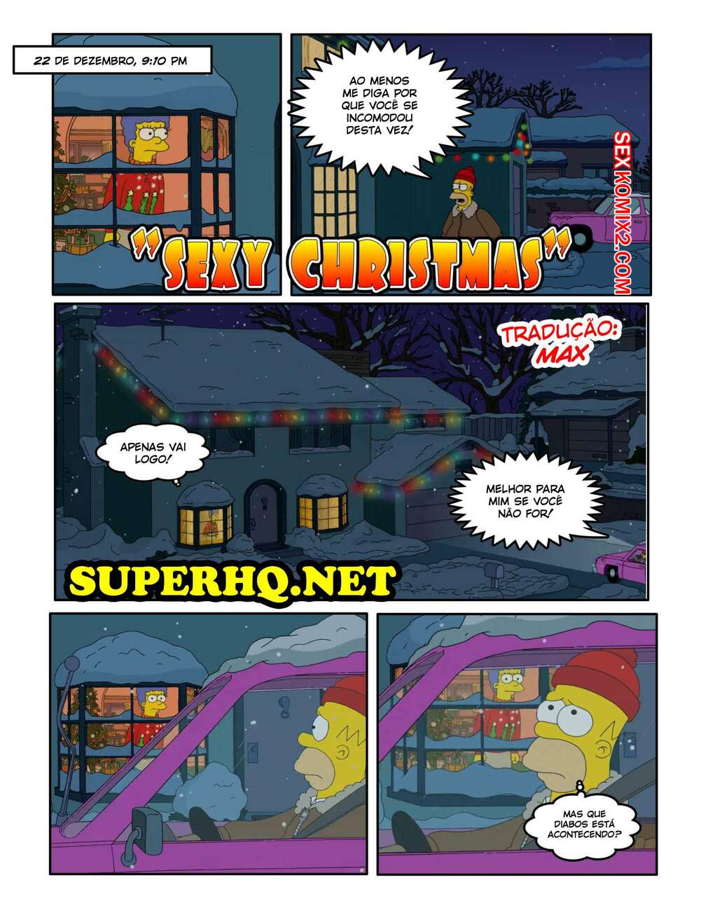 Porno comic Sexy Christmas