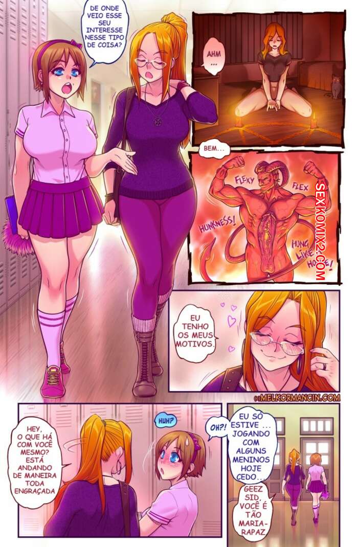 Porno comic Sidney 3. Melkormancin