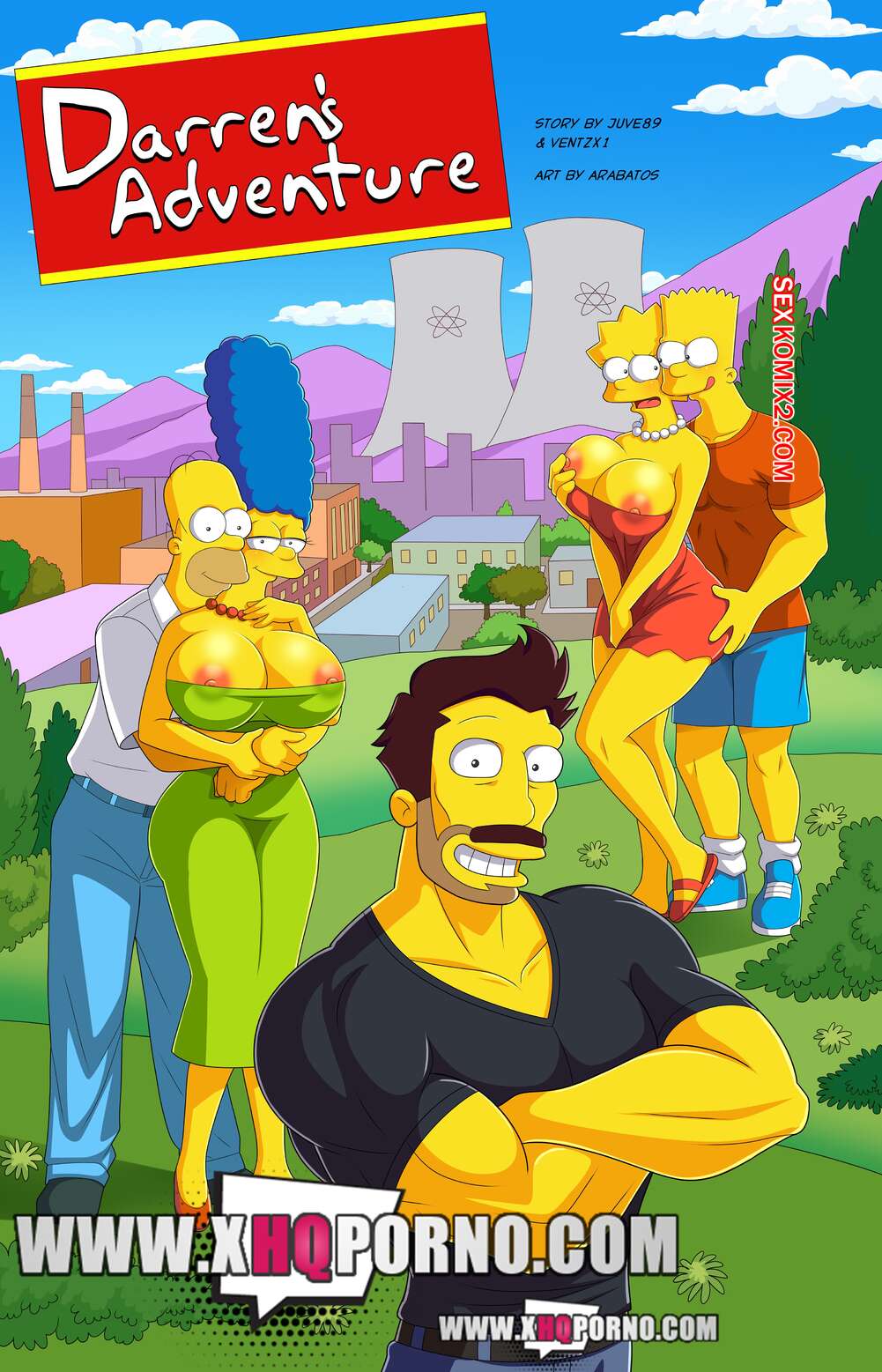 Porno comic Simpsons. Darrens Adventure
