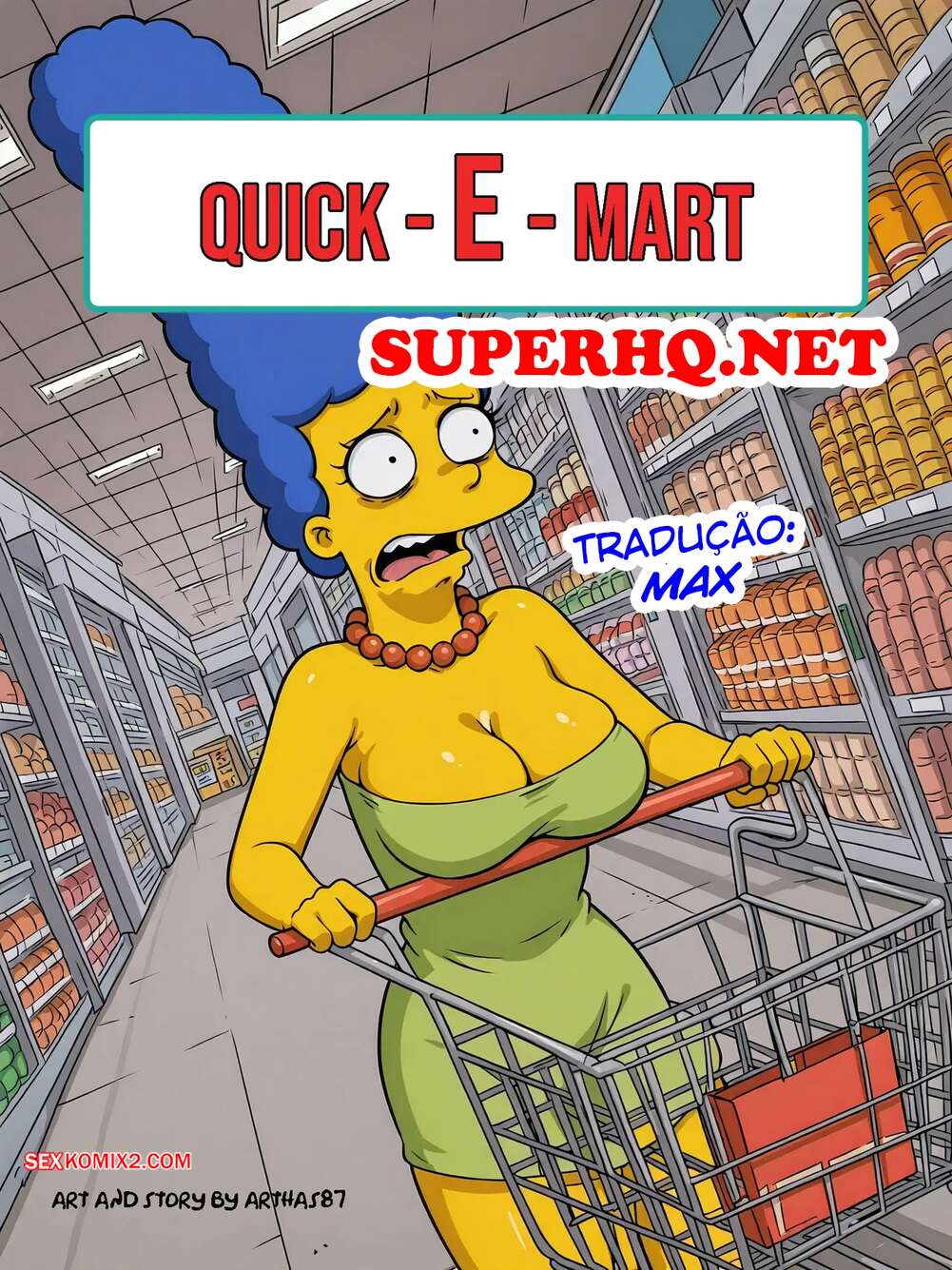Marge simpson comic