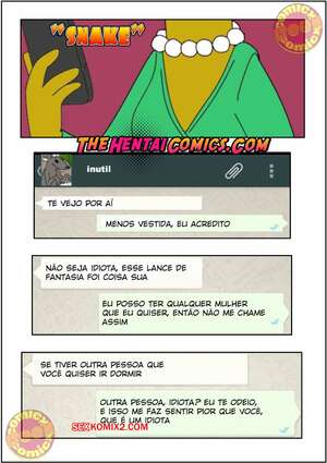 Porno comic Simpsons. Snake 1 Porno comic Simpsons. Snake 1