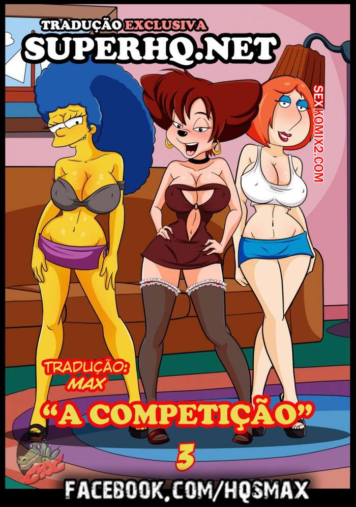 Porno comic Simpsons. The Competition 3