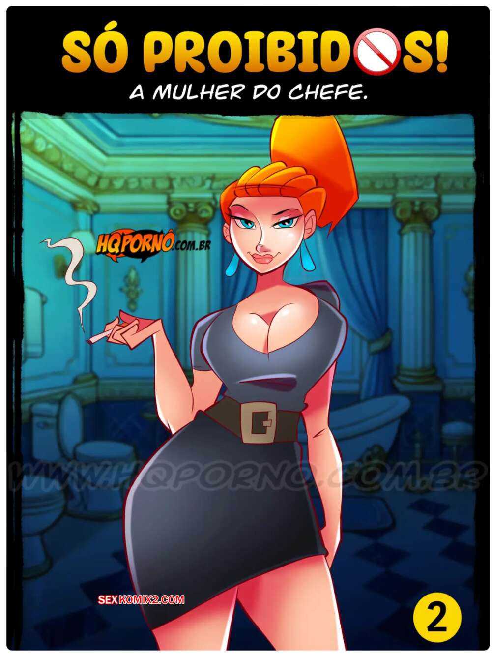 Porno comic So Proibidos. Parte 2. HQPorno