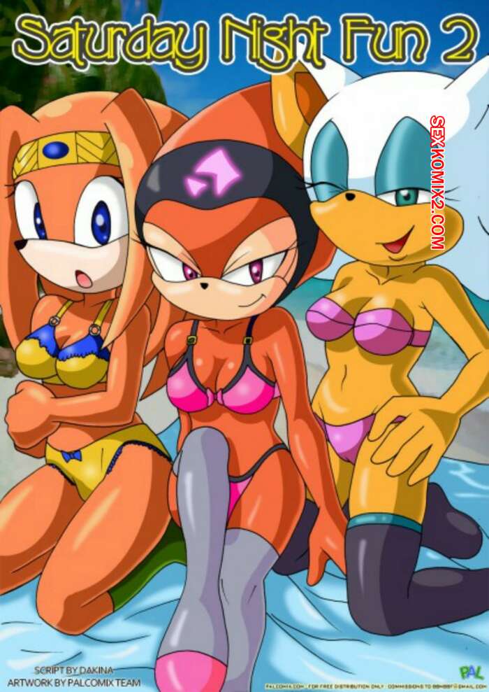 Porno comic Sonic. Diversão de sábado a noite 2