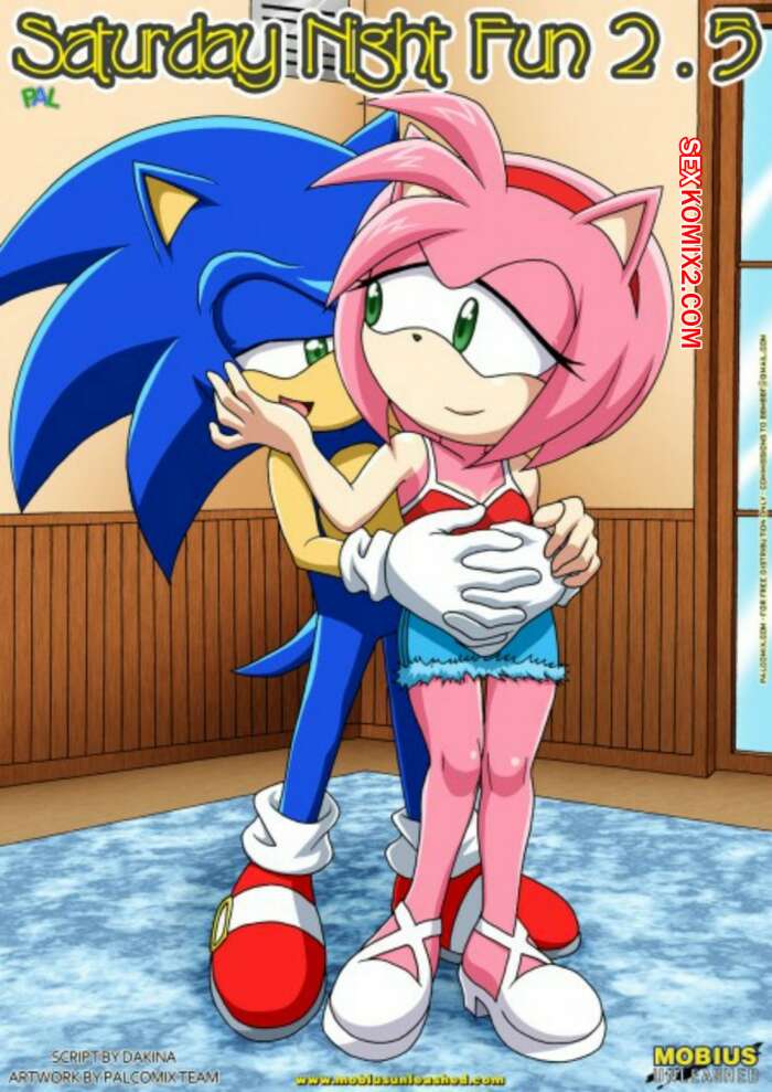 Porno comic Sonic. Diversão de sábado a noite 3
