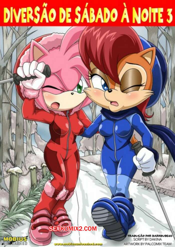 Porno comic Sonic. Diversão de sábado a noite 4