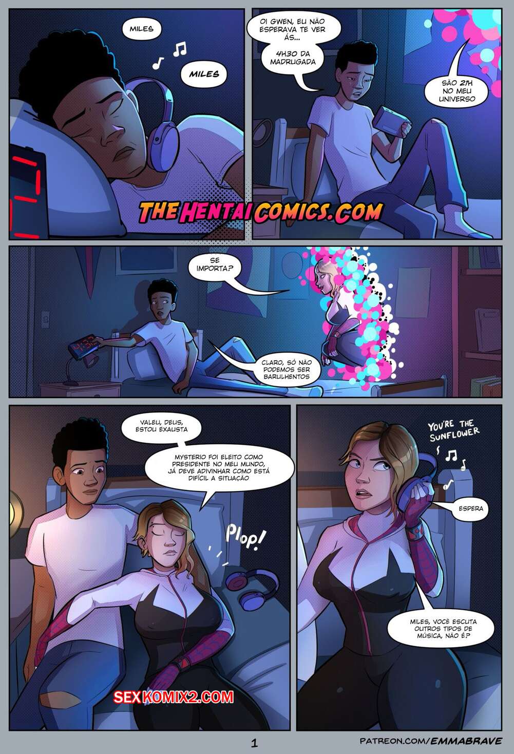 Porno comic Spider Verse 18+