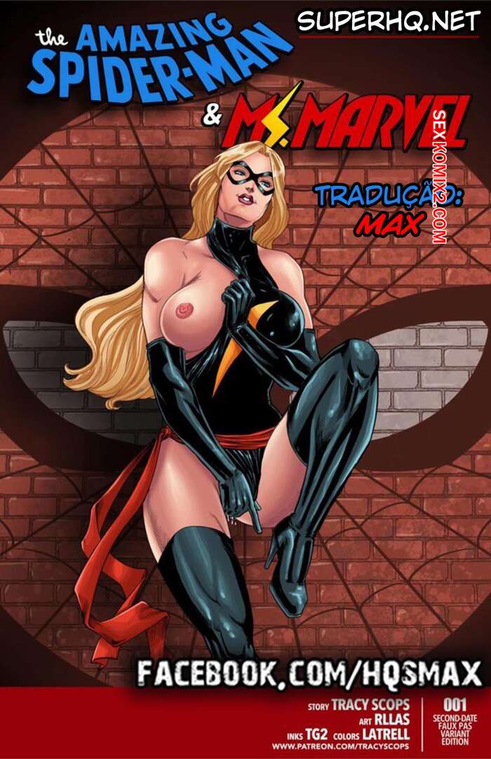 Porno comic Spiderman comendo Mrs. Marvel