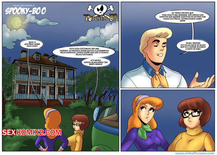 Porno comic Spooky Doo. John Persons