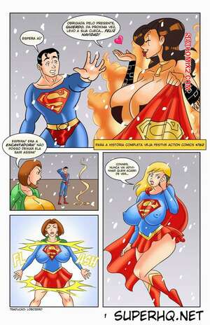 Porno comic SuperBoy e SuperGirl