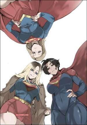 Porno comic Supergirls. Masoq095