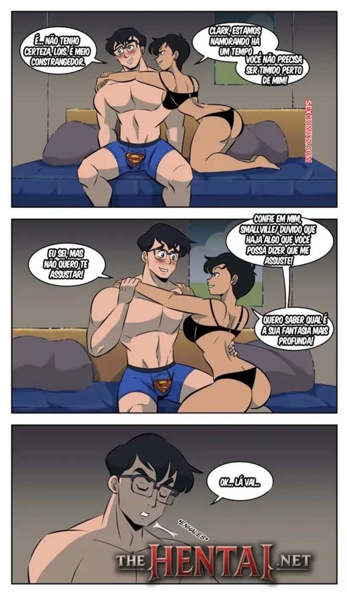 Porno comic Supermans Fantasy. FunsexyDB