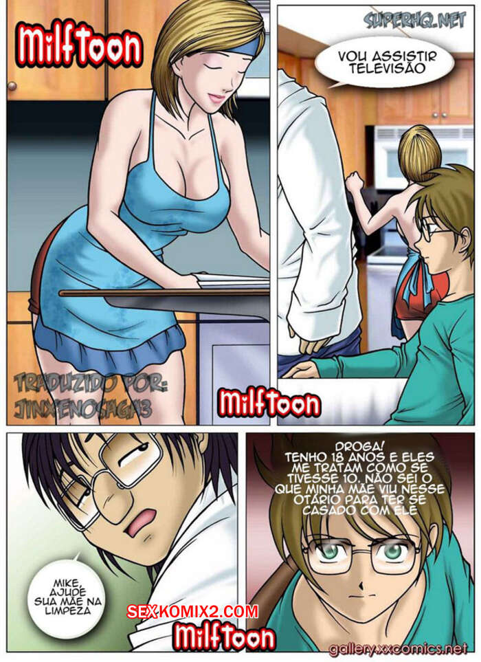 Porno comic Surpresa da mamãe