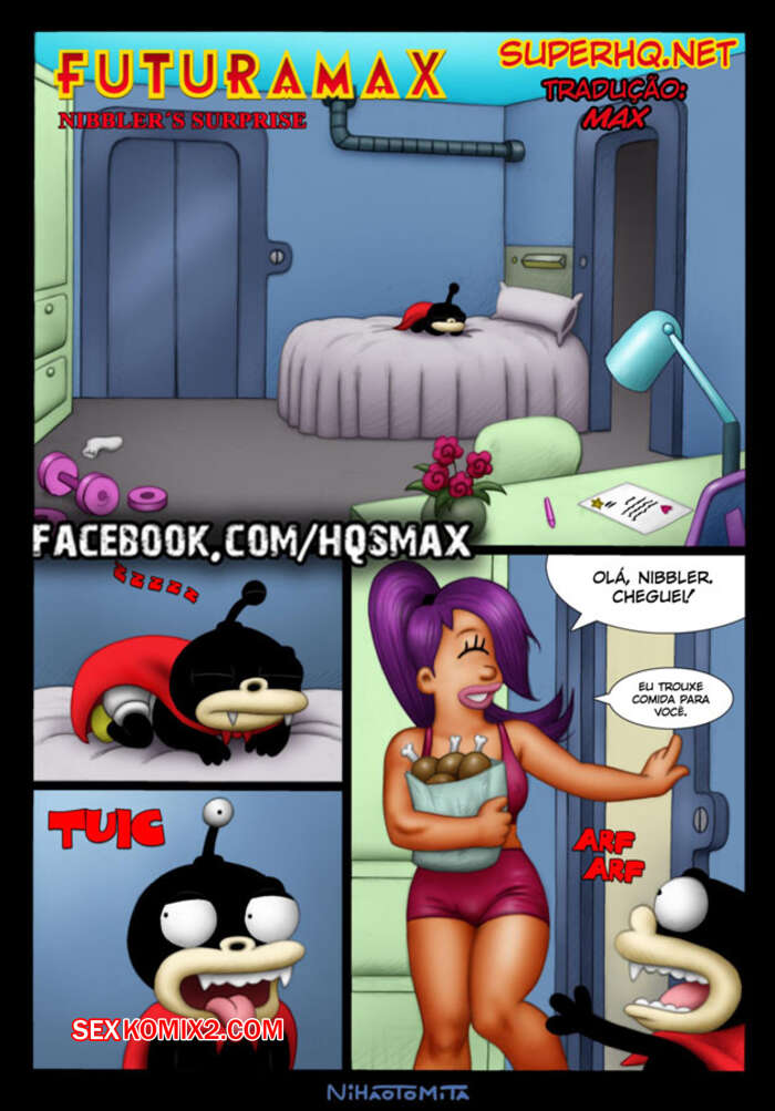 Porno comic Surpresa dos Nibblers Futurama
