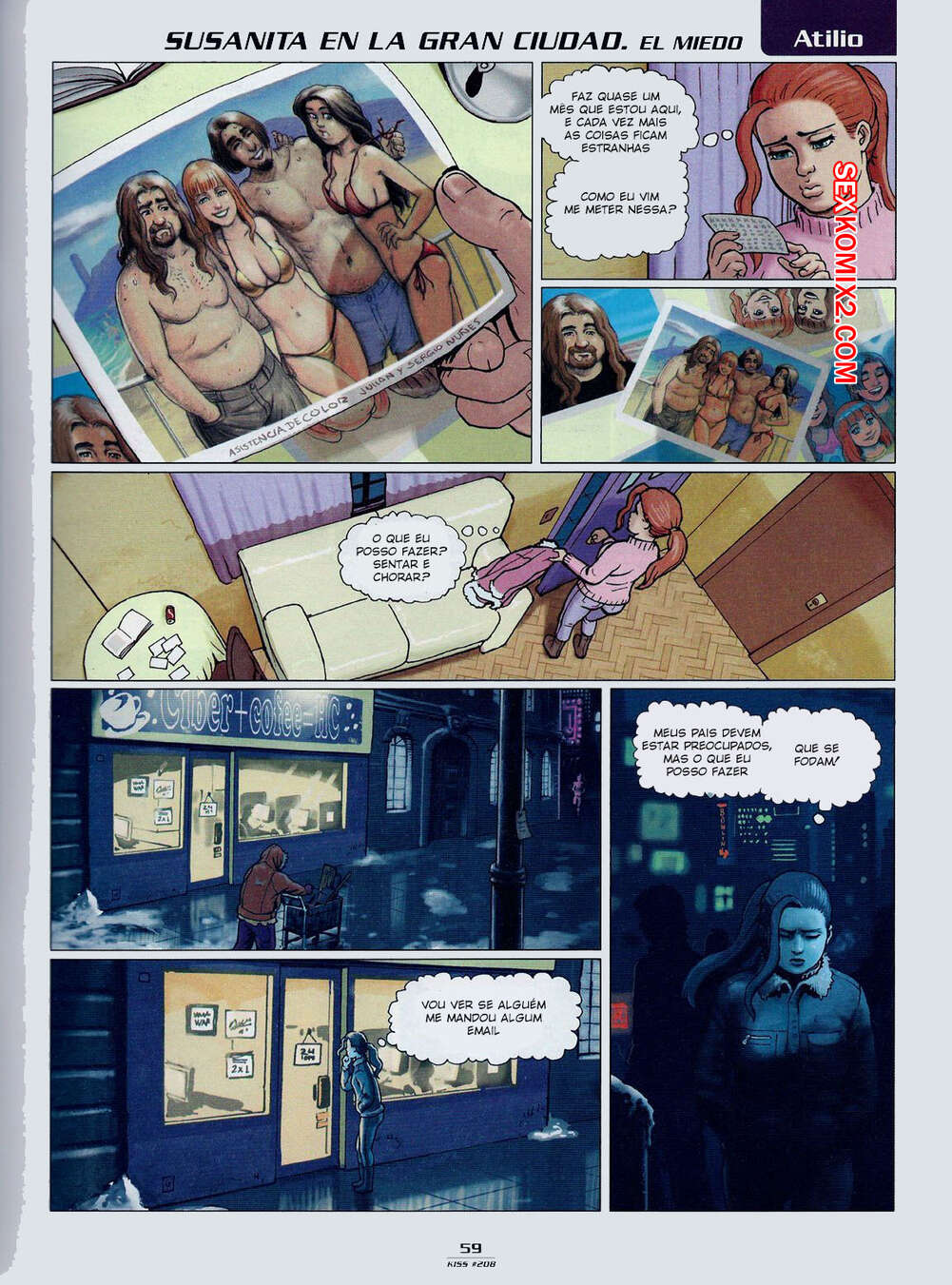 Porno comic Susanita In The City 3