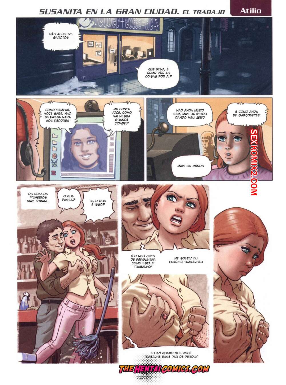 Porno comic Susanita In The City 4