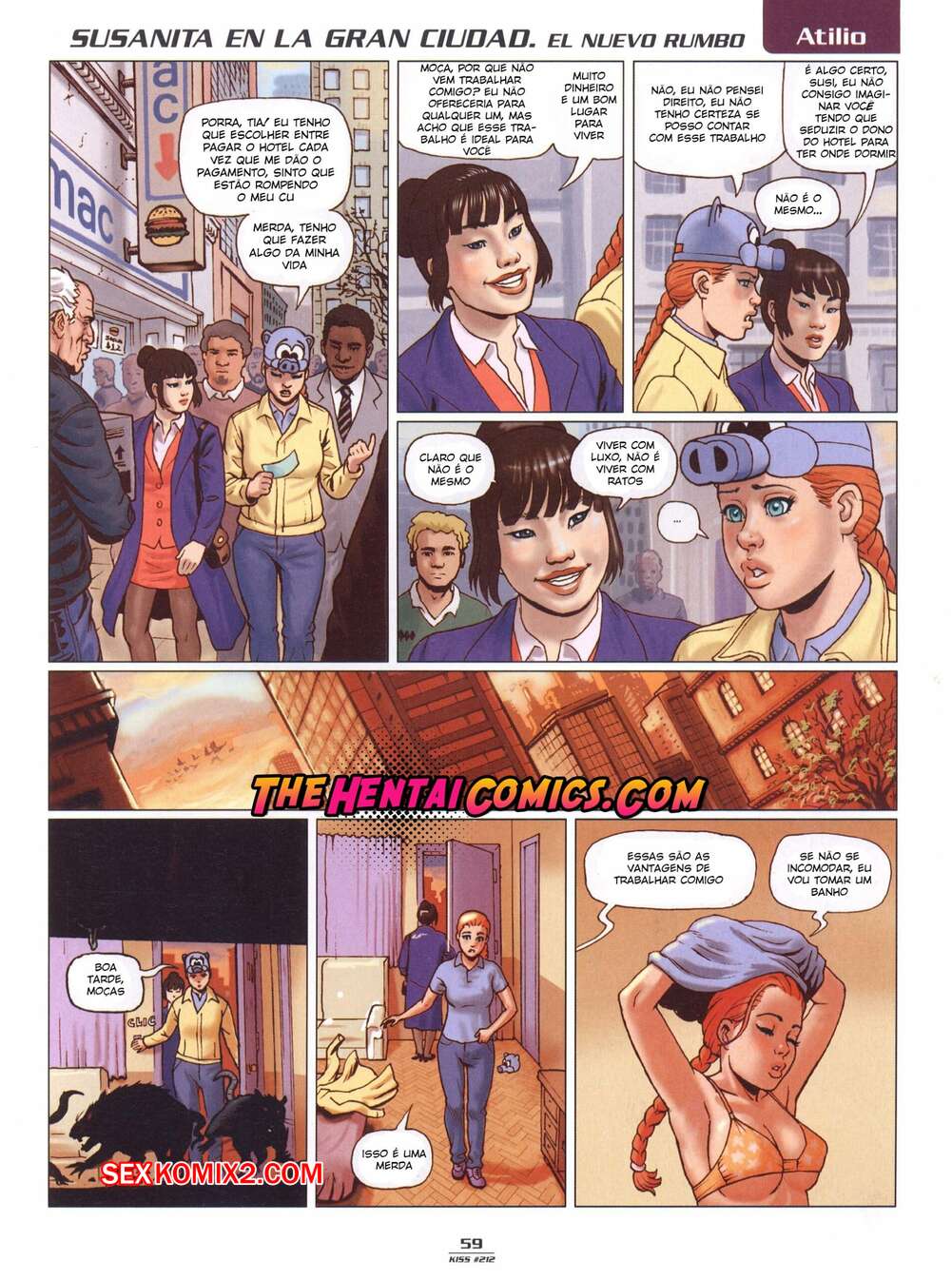 Porno comic Susanita In The City 6