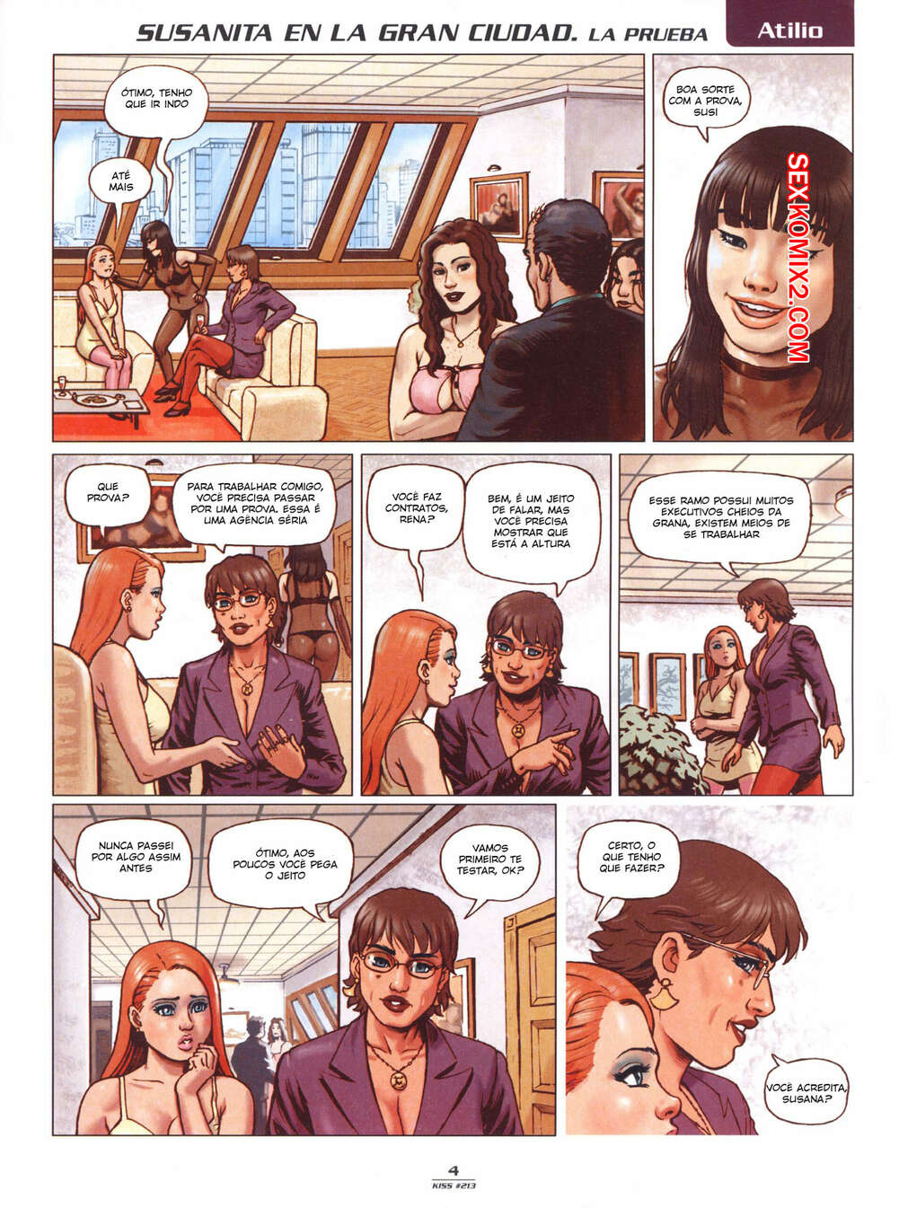 Porno comic Susanita In The City 7