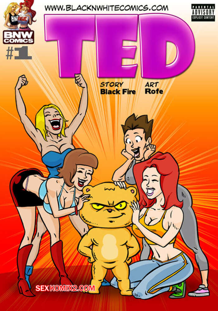 Porno comic TED. Blacknwhite