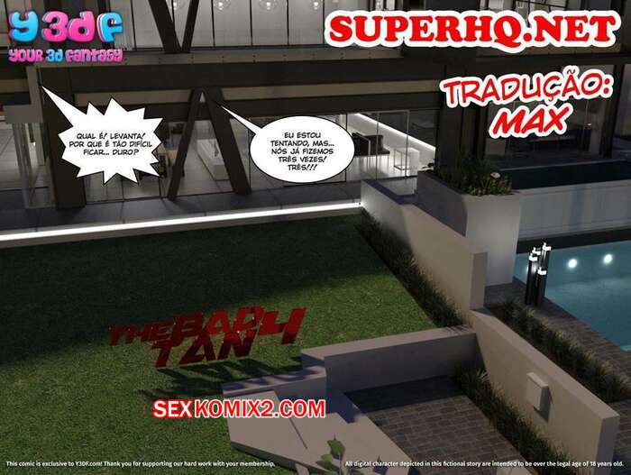 Porno comic The Bad Tan 4