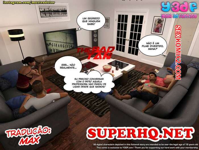 Porno comic The Bad Tan