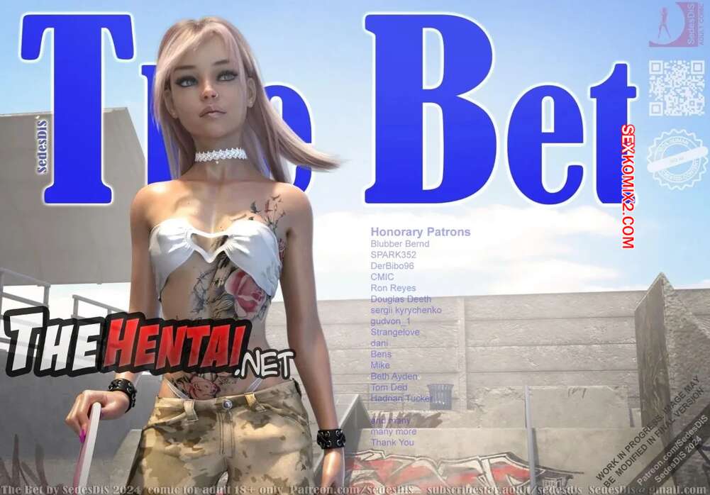 Porno comic The Bet. SedesDiS