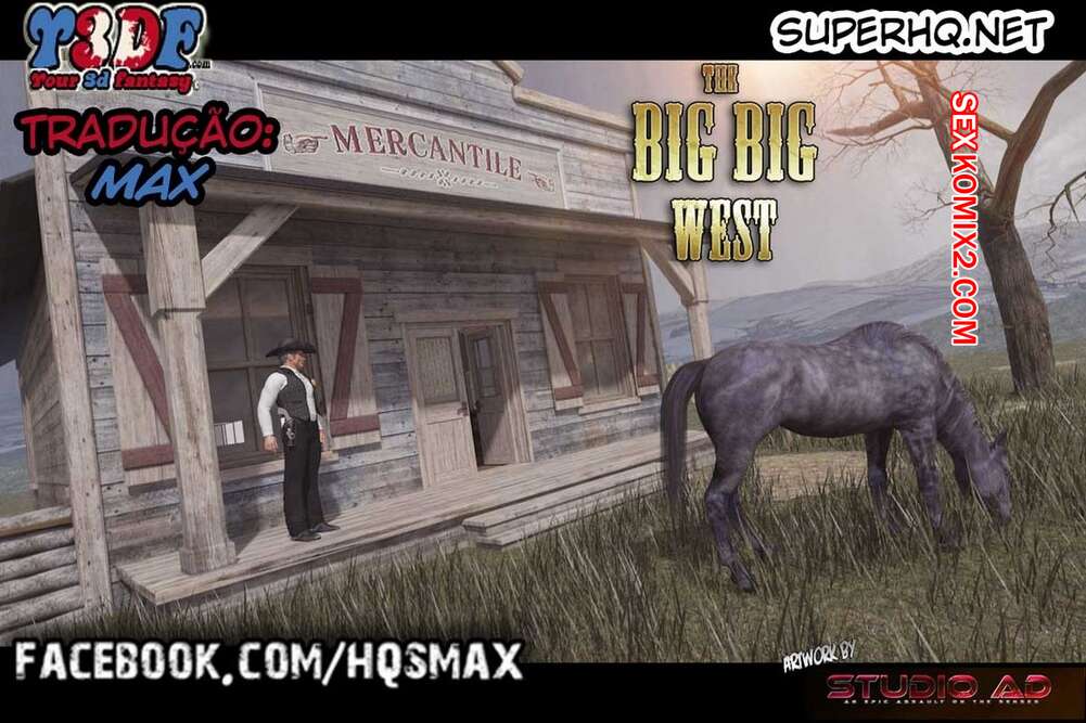 Porno comic The Big Big West. Y3DF