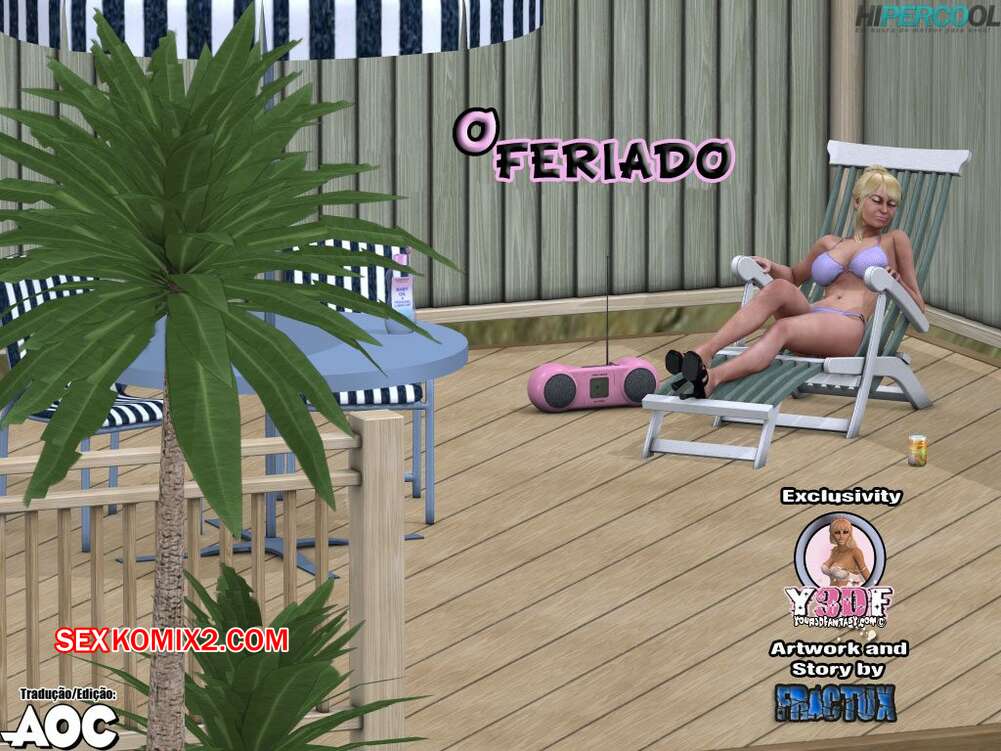 Porno comic The Holidays 1