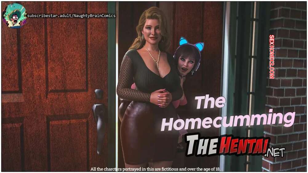 Porno comic The Homecumming. Naughty Brain Comics