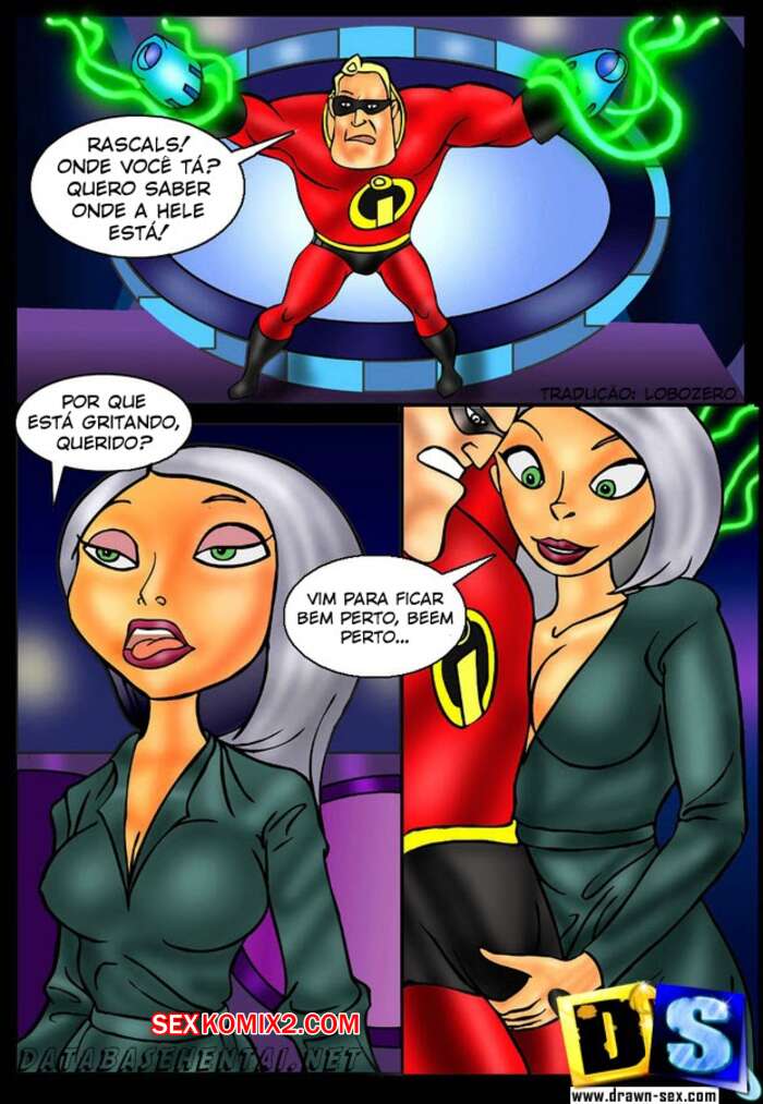 Porno comic The Incredibles 2