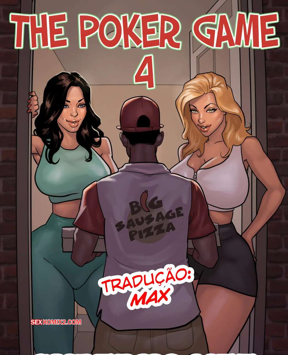 Porno comic The Poker Game 4. BlackNWhiteComics