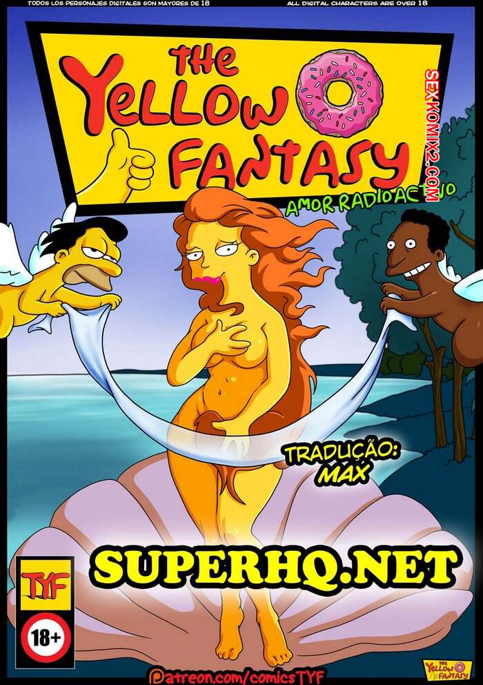 Porno comic The yellow fantasy. Amor radioactivo. Simpsons