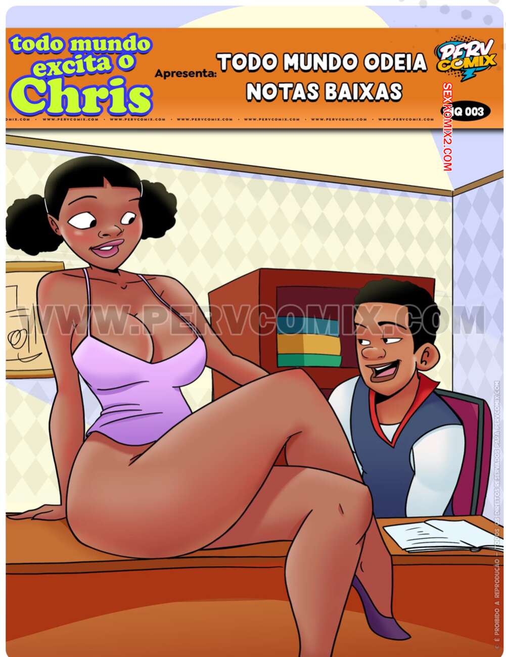 Porno comic Todo mundo excita o Chris. Parte 3. PervComix