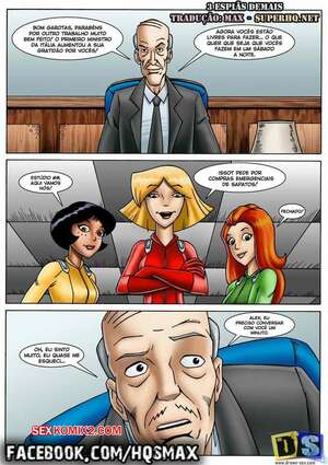 Porno comic Totalmente Espiões