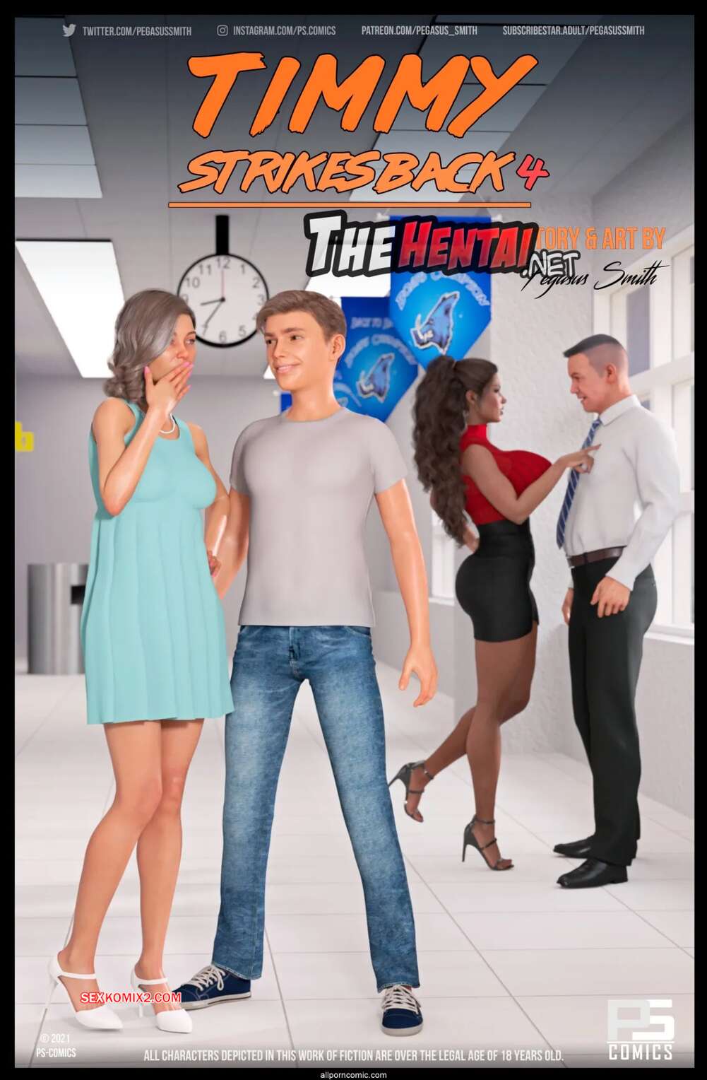 Porno comic Trick Or Treat. Timmy Strikes Back 4. Pegasus Smith
