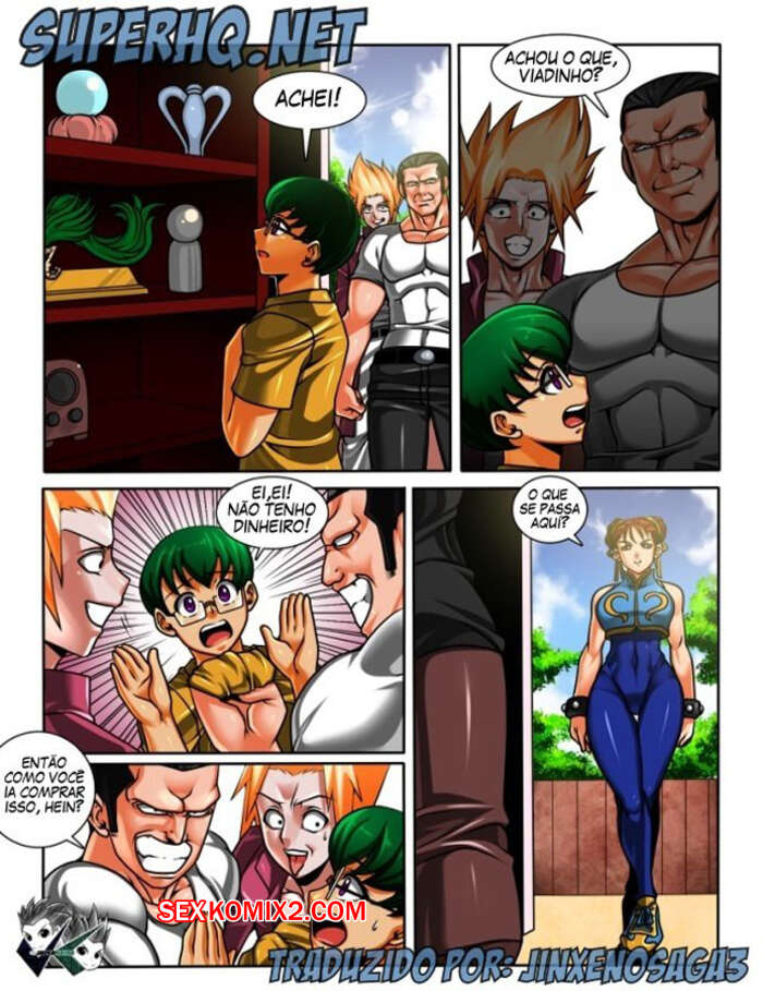 Porno comic Troca de Corpo Chun Li