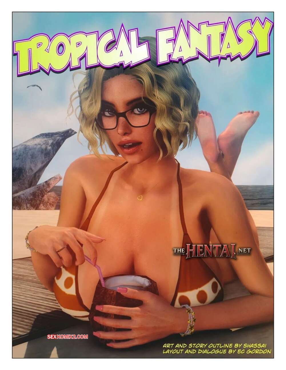 Porno comic Tropical Fantasies. Shassai
