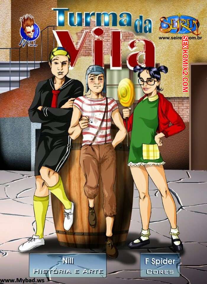 Porno comic Turma da vila. Chaves e Kiko Fudendo a Chiquinha