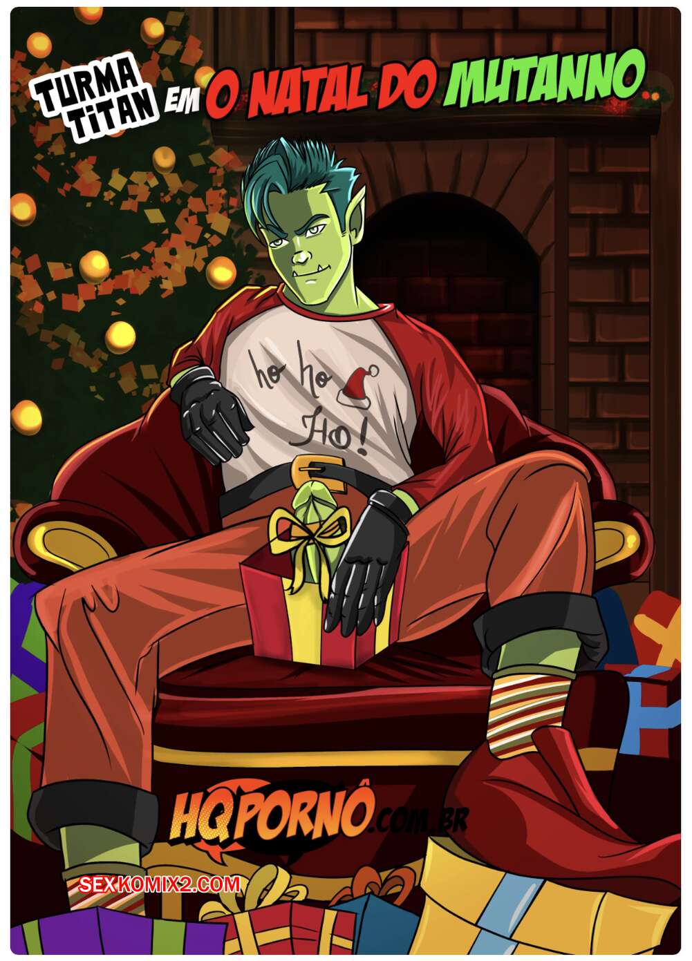Porno comic Turma Titan. Parte 2. HQporno